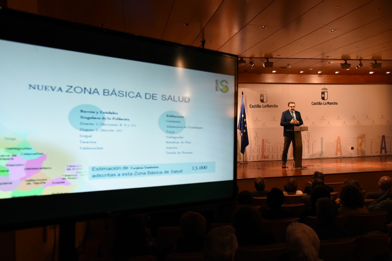 el plan funcional ya fue presentado en su día en Guadalajara por el consejero de Sanidad, Jesús Fernández Sanz. 