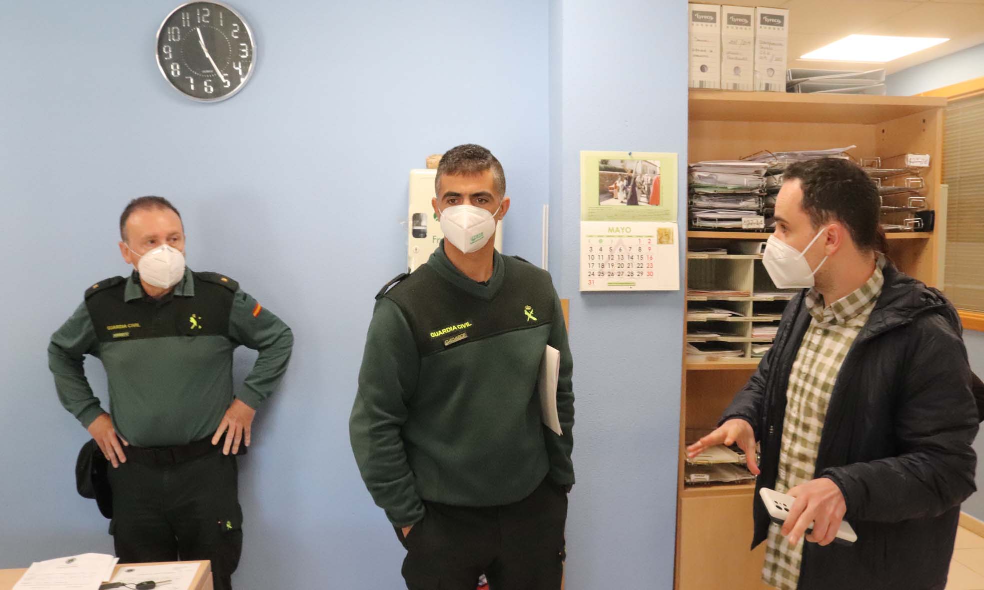 Hay conformidad por parte de la Guardia Civil con las dependencias facilitadas por el Ayuntamiento de Cabanillas del Campo.