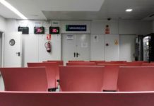 Sala de espera de las urgencias del Centro de Salud de Manantiales. (Foto: La Crónic@)