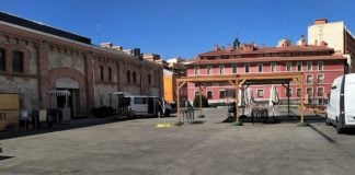 Campa del Mercado de abastos, sin ningún uso. (Foto: La Crónic@)