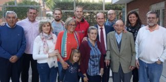 Alberto Rojo se estrena con su primer vecino centenario