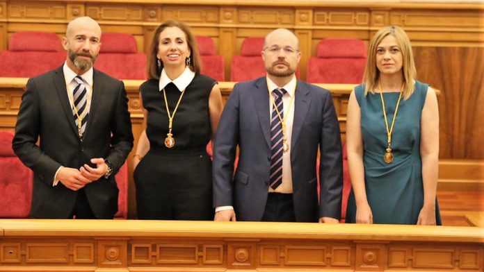 Los diputados de Ciudadanos, en el inicio de la actual legislatura.