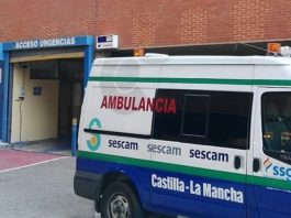 Acceso a las Urgencias del Hospital de Guadalajara. (Foto: La Crónic@)