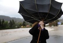 Este martes tocaba viento, con nieve en algunas zonas