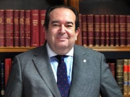 Emilio Vega Ruiz, presidente del Colegio de Abogados de Guadalajara.