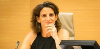Teresa Ribera, responsable del ministerio que gestiona el trasvase Tajo-Segura.