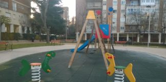 Zona de juegos infantiles de un parque de Guadalajara. (Foto: La Crónic@)