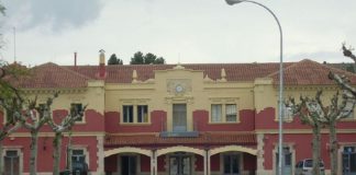 Estación del ferrocarril en Sigüenza.