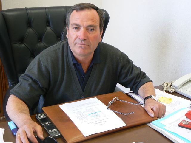Luis Padrino, alcalde de Almoguera, en una imagen de archivo.