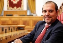Bellido, a la búsqueda del consenso perdido Pablo Bellido, presidente de las Cortes de Castilla-La Mancha.