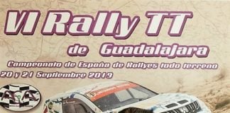 Cartel de la última edición del Rally TT de Guadalajara, en 2019.