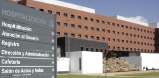 Exterior del Hospital de Ciudad Real.