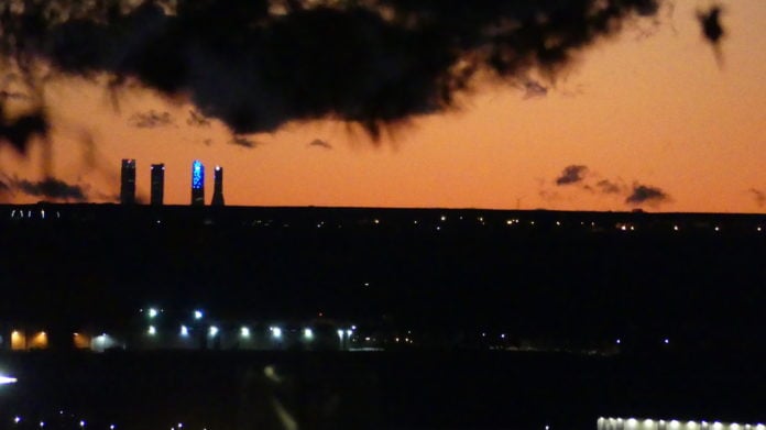 Madrid, desde Guadalajara. (Foto: La Crónic@)