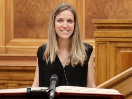 María Jesús Merino, en su etapa como diputada regional.