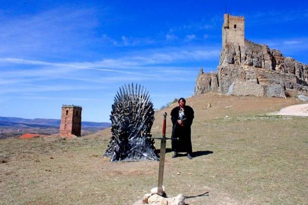 El castillo de Atienza ha sido más conocido últimamente por "Juego de Tronos" que por su historia.