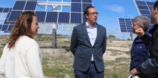 La candidata a diputada por Ciudadanos no sale del campo