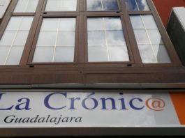 Redacción de LA CRÓNICA, en la calle Pintor Antonio del Rincón, de Guadalajara.