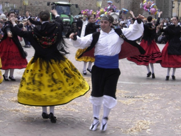 Actuación de la Escuela de Folklore de la Diputación de Guadalajara, en una imagen de archivo.