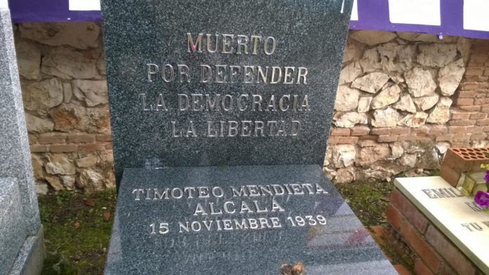 La recuperación de los restos de Timoteo Mendieta, fusilado en Guadalajara, se convirtió en todo un símbolo.