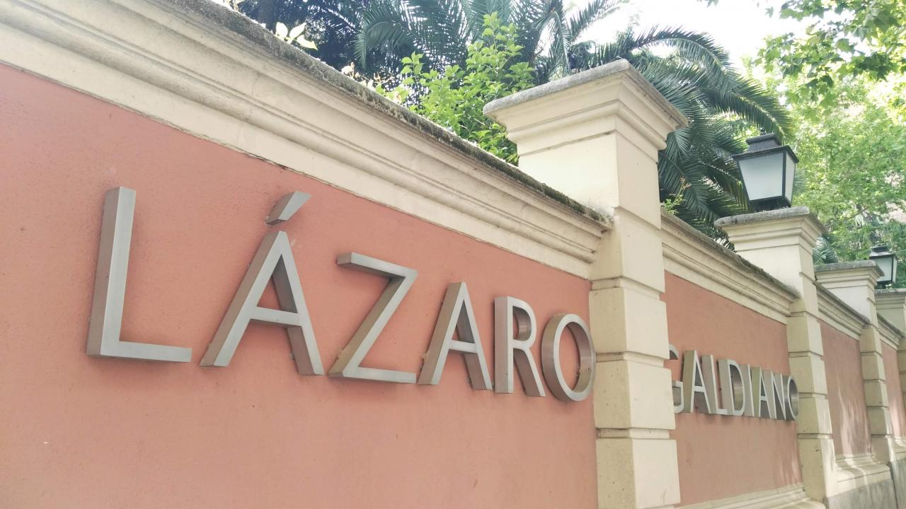 Exterior del Museo Lázaro Galdiano, que esconde unos magníficos jardines en el comienzo de la calle Serrano de Madrid. (Foto: La Crónic@)