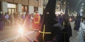 Procesión en la Semana Santa de Guadalajara de 2019. (Foto: La Crónic@)
