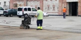 La pulidora del Mercado de Abastos progresa adecuadamente