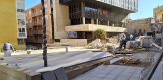 Las obras de la plaza del Concejo se notarán este lunes unas calles más allá