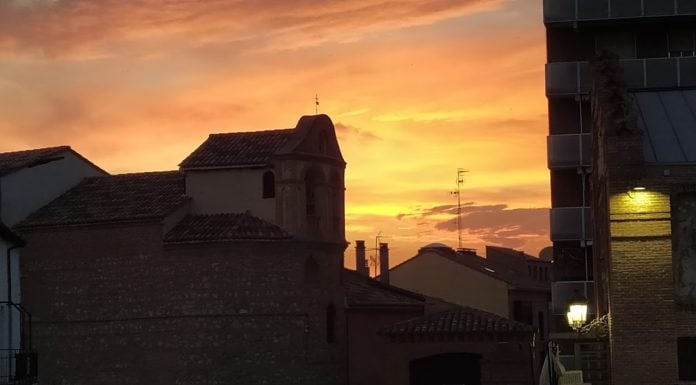 Este mes de junio es ya el más caluroso de la historia en Guadalajara El calor de todo el día se nota incluso en la intensidad de los atardeceres. (Foto: La Crónic@)