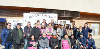 Lo que el viento no se llevó: 70 calderos en la Fiesta de la Patata de Yunquera de Henares