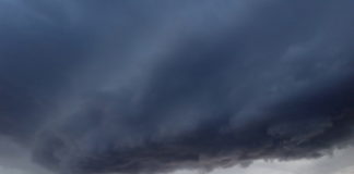 Nubes de tormenta sobre Guadalajara en una imagen de 2020. (Foto: La Crónic@)