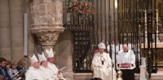 Misa mozárabe en la catedral de Sigüenza