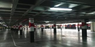 Se hunde un parking subterráneo en Santander