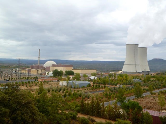 Central nuclear de Trillo, en funcionamiento.
