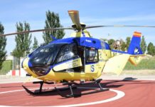 Un herido ha sido trasladado a Madrid en un helicóptero del SESCAM.