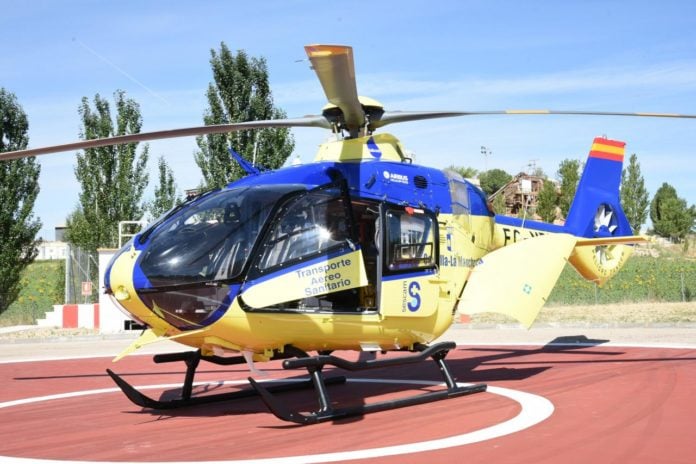 Un herido ha sido trasladado a Madrid en un helicóptero del SESCAM.