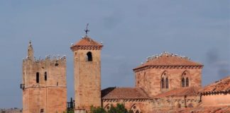 Vista de la catedral de Sigüenza.