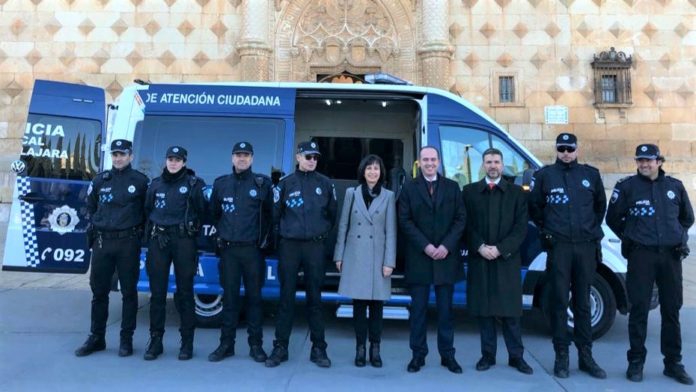 Nuevo furgón de atestados de la Policía Local de Guadalajara.