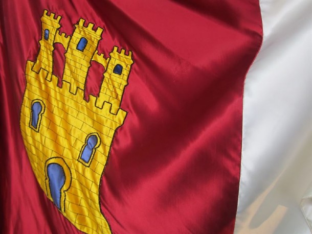 Bandera de Castilla-La Mancha.