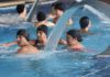 Beneficiarias del programa de Termalismo Social, en un balneario.
