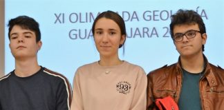 Estos tres chavales de Guadalajara saben mucho de Geología Ganadores de la fase provincial de la Olimpiada de Geología, celebrada en Guadalajara el 14 de febrero de 2020.