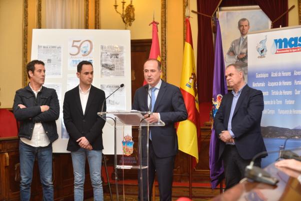 Presentación de los actos del 50 aniversario de la Mancomunidad de Aguas del Sorbe.