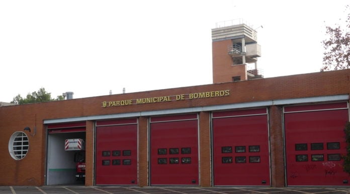 Cuando se vayan los bomberos, esto podría ser un nuevo aparcamiento Parque de Bomberos de Guadalajara. (Foto: La Crónic@)