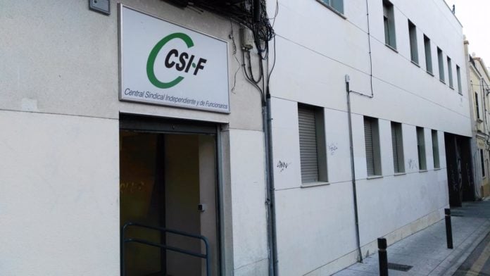 Sede de CSIF en Guadalajara.