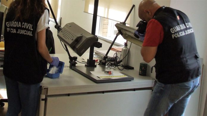 Agentes de la Policía Judicial de la Guardia Civil.