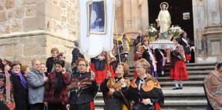 Santa Águeda se celebra también con brillantez y respeto a la tradición en Jadraque.