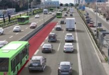 La DGT pone nuevas normas para el uso del carril Bus-VAO autobuses como los de ALSA serán los grandes ganadores con el carril Bus-VAO en la A-2 durante las horas punta de circulación.