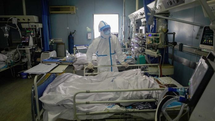 Afectado por coronavirus en un hospital de China.