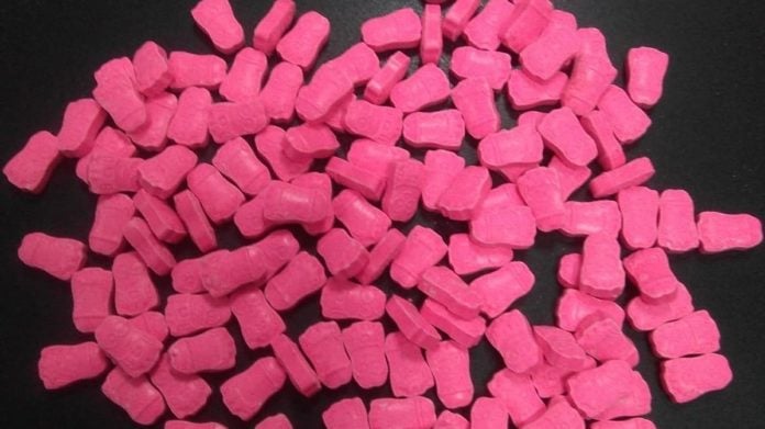 Pastilla de éxtasis intervenidas al detenido en El Casar.