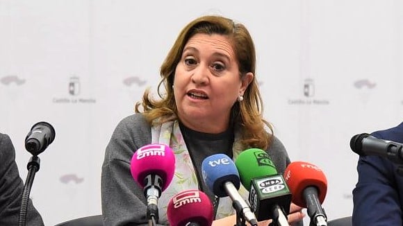 La consejera de Educación, Cultura y Deportes, Rosa Ana Rodríguez.