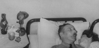 Stefan Zweig y su esposa, Lotte, tras consumar el suicidio.